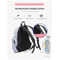 Skládací cestovní taška vodotěsná papír Tyvek White SchoolBag Batoh Eko-přívětivý nový designový školní batoh pro mužskou ženu