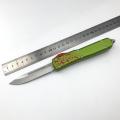 Coltello OTF Manico in alluminio a doppia azione assistito da molla