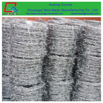 Weight of barbed wire price per roll meter length for sale philippines made in china anping factory