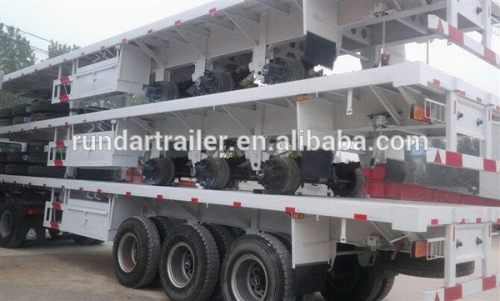 Top quality hot-sale flatbed smei trailer