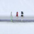 12 -миллиметровый флуоресцентный смайлик -лиц Девочный браслет