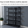 5 Tier Commercial Industrial Adjustable Display Shelf