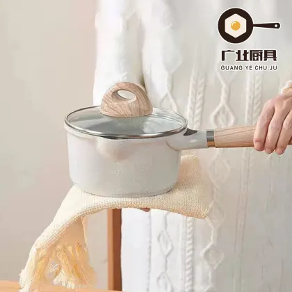 Light Sand Wood Scent Milk Boiling Pot