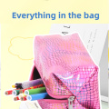 PU Multi color Pen bolso bolso de bolas de bolas