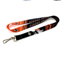 Polyester personalisierte Logo Lanyards Sublimation gedruckt