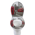 Duroplast Toilet Seat Soft Close in street pattern