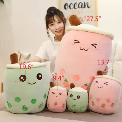 24cm Smiley Boba Milk Tea Plushie: The Ultimate Soft Toy for Boba Tea Lovers