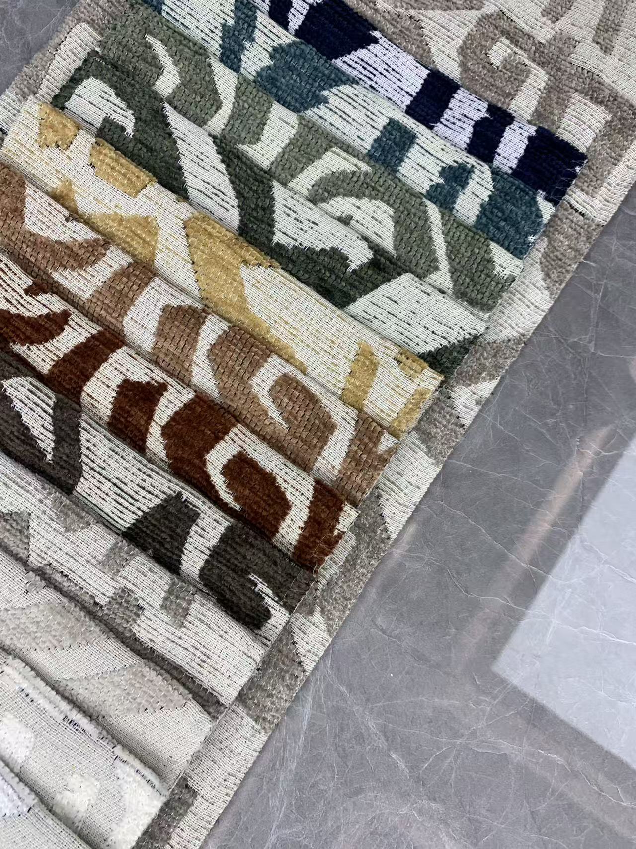 Jacquard Chenille Fabric