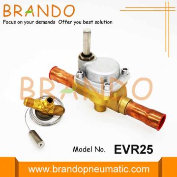 Válvula de solenoide de refrigeración EVR25
