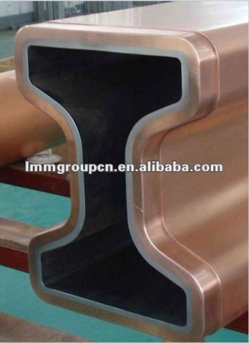 Chrome coating beam blank copper mould tube