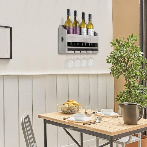 Wall Mounted Wooden Wine Rack Rustic Wall Mounted Wooden Wine Rack Manufactory