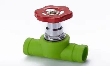 Green European Pp-r Stop Valve 