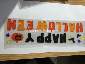 halloween window decal gel sticker Custom Window Gel Stickers; House Window Sticker