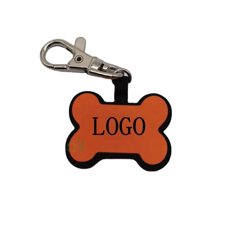 Silicone Engraved Customized Pet Tag