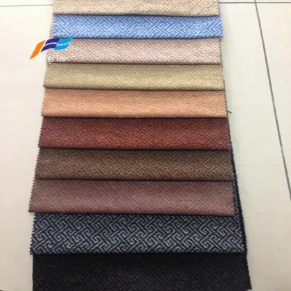 Elegant Home Textile 100% Polyester Jacquard Curtain Fabrics