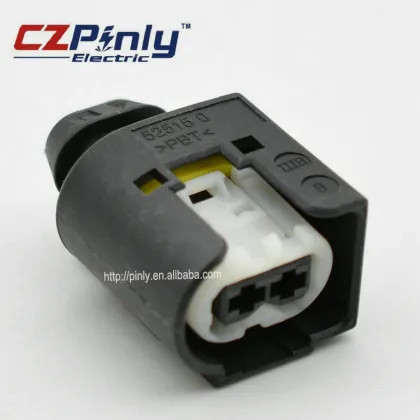 2 Way PA66 GF30 White Wedge Kostal Auto Connector 52515