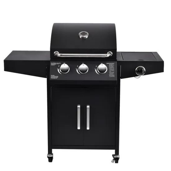 CE Certificate Steel Powder Coated Barbeque Grill Gas Stove Grilled bbq 3+1 burners gas grills
