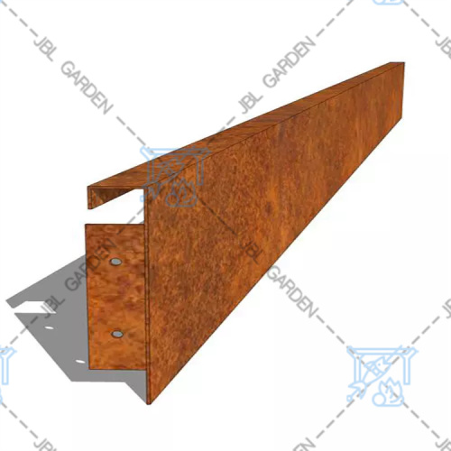 Nature Style Corten Steel Garden Edging