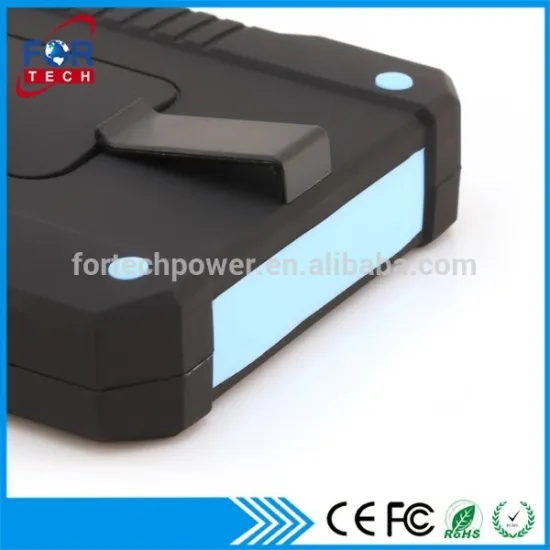 wholesale supply logo waterproof power bank supplier smart mobile solar power charger 8000mah with printed logo