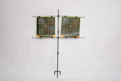 Steel Shooting Target Rack: Paper Target Frame Holder Stand