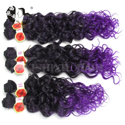 Alibaba online shopping synthetic hair making machines to make synthetic braiding hair extension