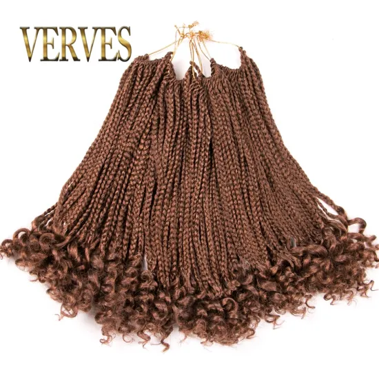 Box Braids Hair Synthetic 14 inch and 18 inch Crochet Hair Extensions 24 Strands/pack Ombre Braiding Hair Braids twist