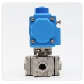 Stainless Steel Pneumatic Actuated Ball Valve