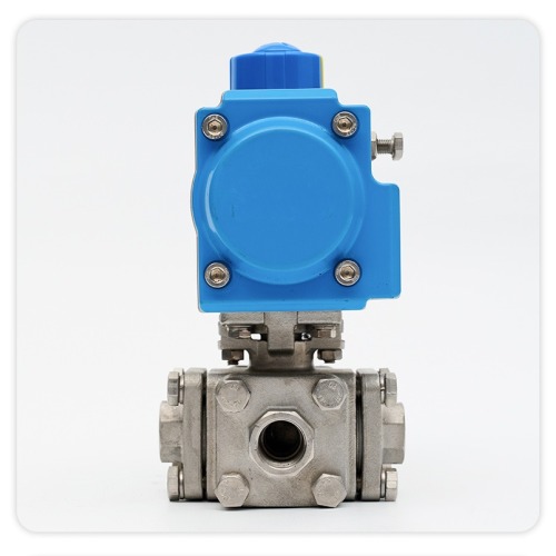 Stainless Steel Pneumatic Actuated Ball Valve