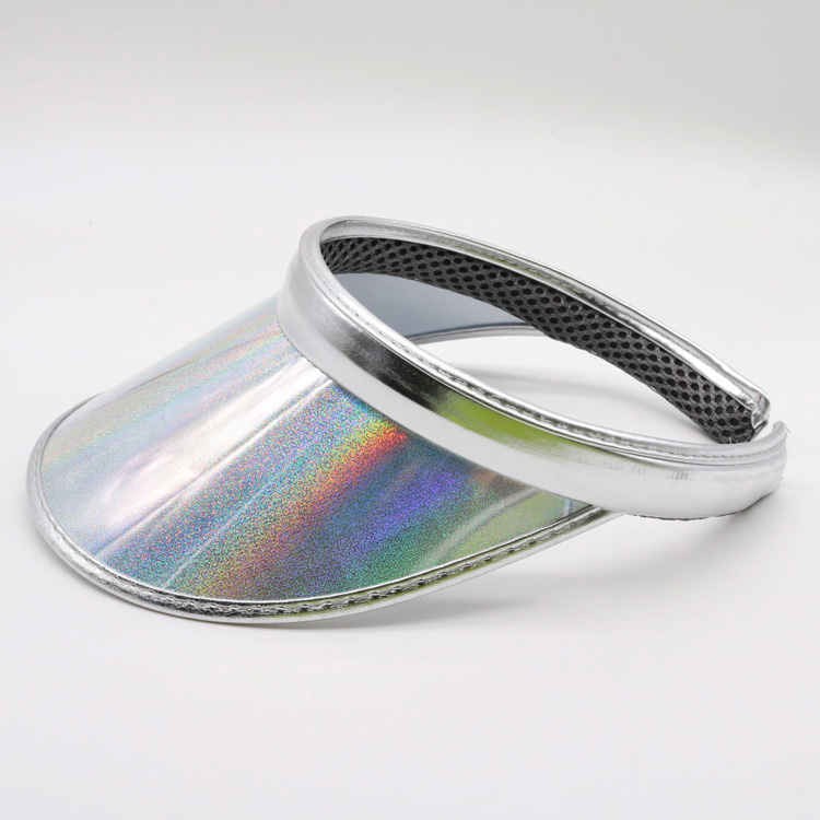 silver visor cap