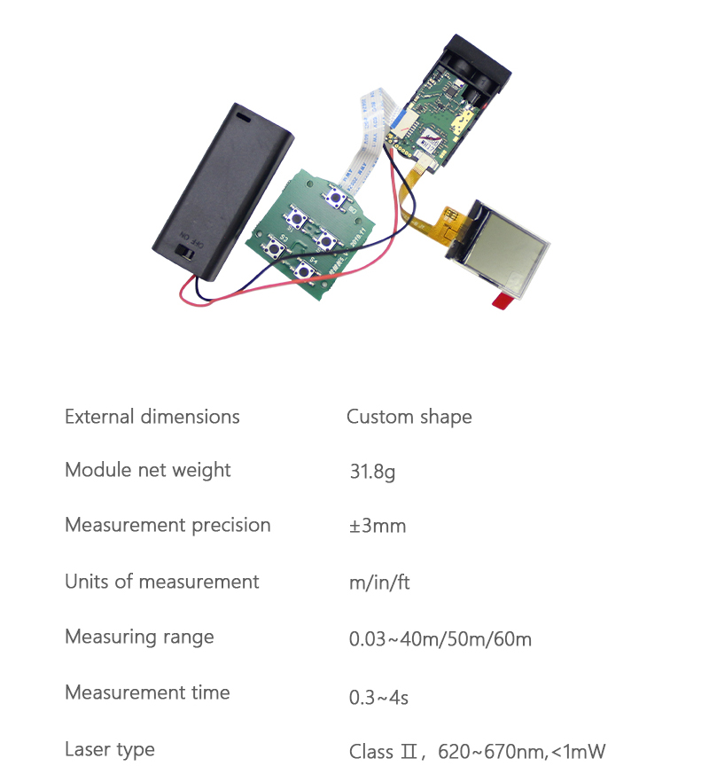 laser distance finder 80m