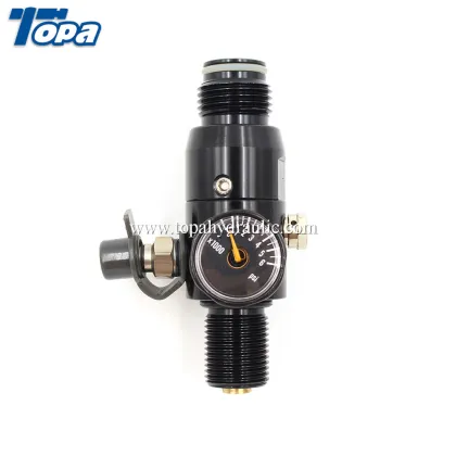 Safty gas air pressure paintball regulator valve