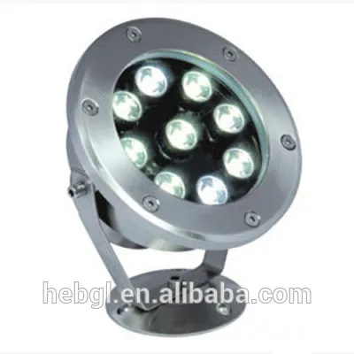 6W LED Pool Light,RGB Decorative Light DMX 512 Control