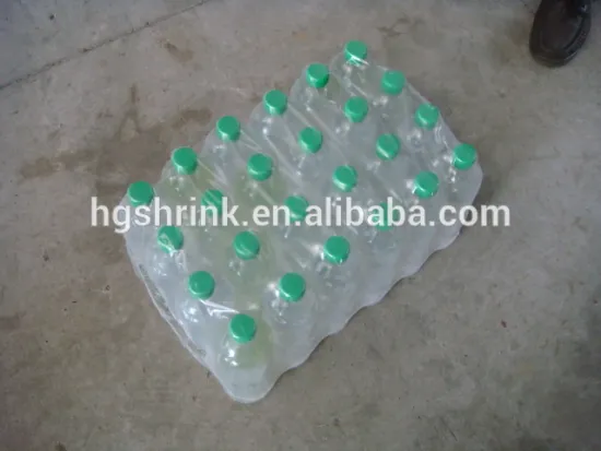 Semiautomatic PE film heating tunnel shrink wrapping machine