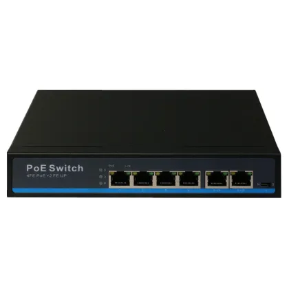 power on ethernet unmanaged silent POE Switch