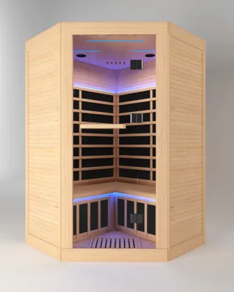 Indoor Infrared Sauna Room Wooden Sauna