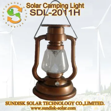 hand crank solar lantern for camping
