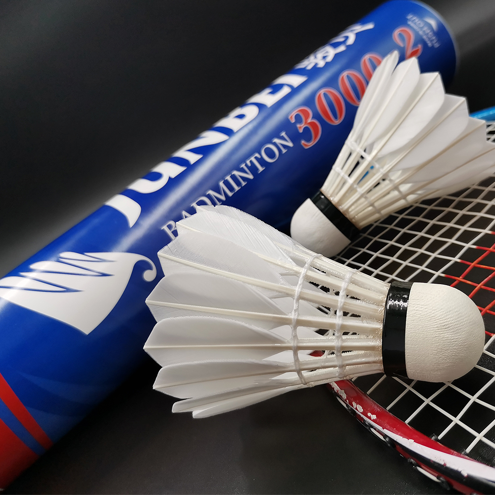 Eco Friendly Duck Feather Level 1 Natural Cork Badminton