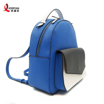 Small Nice Blue Backpack for Young Ladies