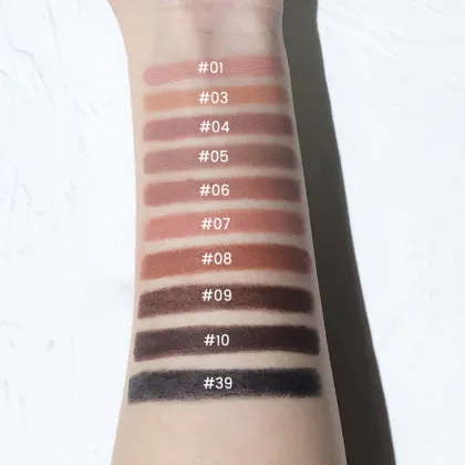 39 Color Rotatable Twist Up Matte Lip Liner Pencil - Waterproof Long Lasting Lip Liner