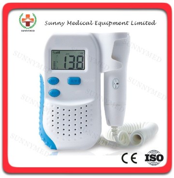 SY-C023 Guangzhou fetal doppler cheap ultrasonic pocket doppler