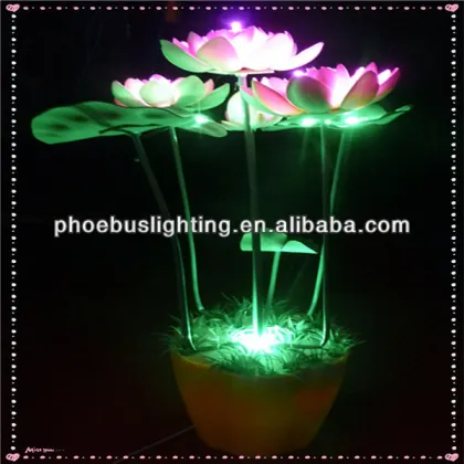 2014 new led products lotus flower light