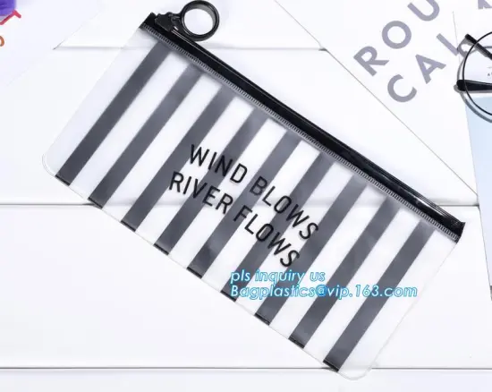 pvc slider bag vinyl ziplock bag, vinyl slider ziplock waterproof beach bags with zipper, zipper bag vinyl toiletry zipper bag p