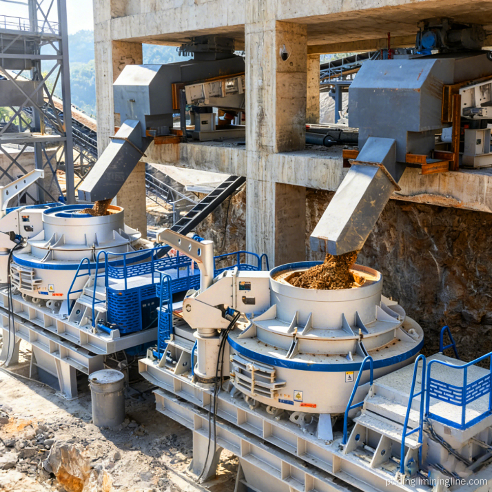 Linha de produção de calcita de 2 milhões de TPY