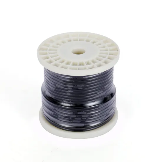 Stainless steel Black vinyl coated wire rope