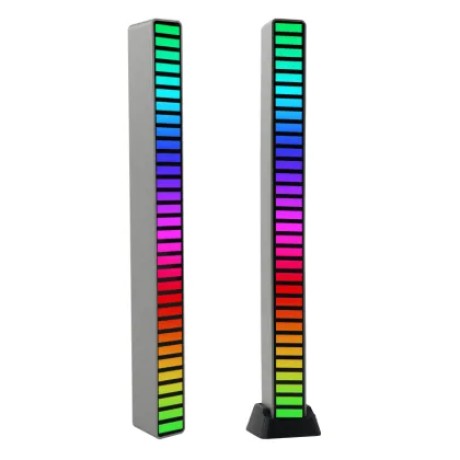 USB Sound-Controlled 32LED Rhythm Light RGB Colorful Tube