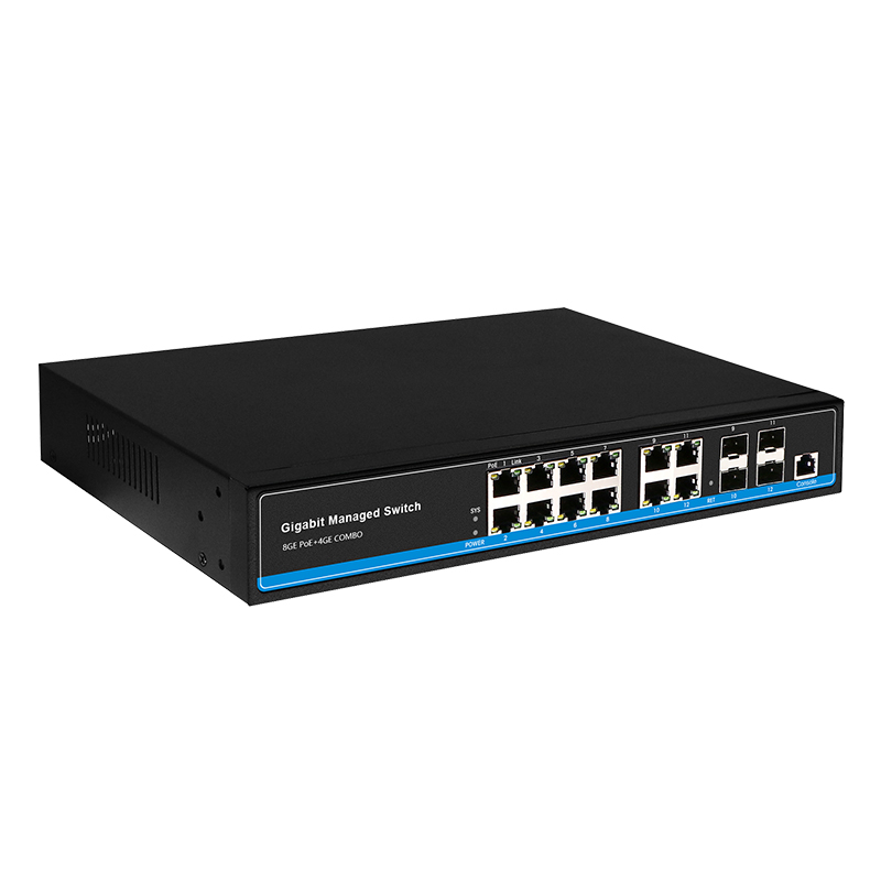 8GE+4GE+4GE MAGENT POE SWITCH (POE0844M)