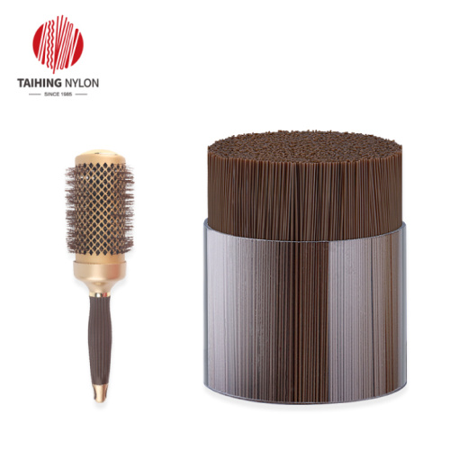 Wooden cushion hairbrush PeekFil brush filament