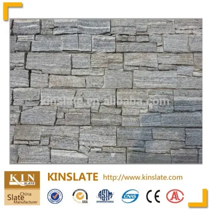 S-0568 Natural Norwegian Blue Granite Cement backing Wall Stone Cladding