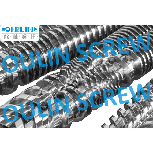 Nitrided Twin Conical Screw Barrel for PP PE ABS PVC