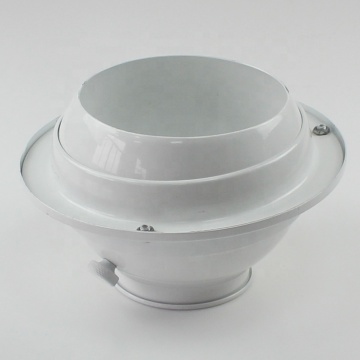 Difusor de bola ajustável redondo de alumínio do condicionador de ar